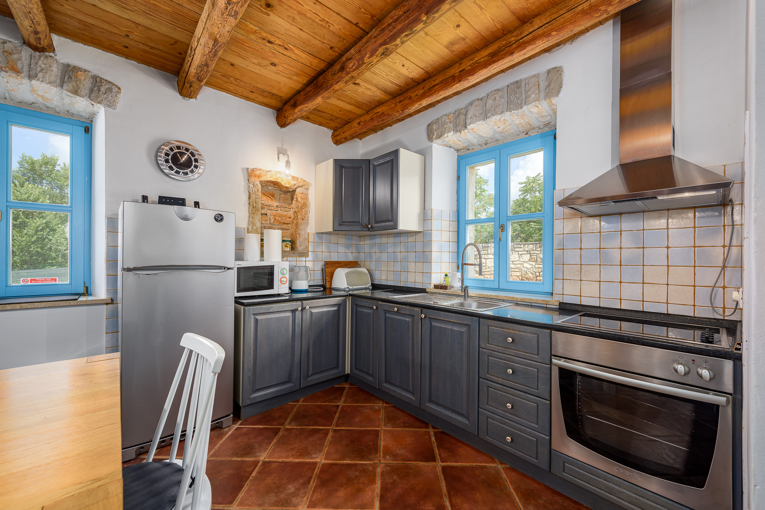 Villa Rovo guest kitchen