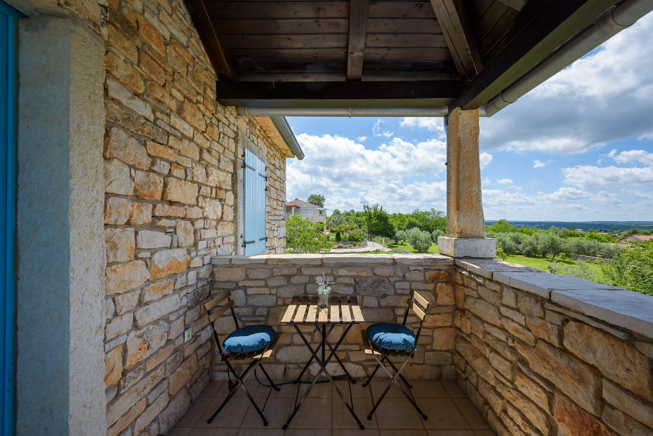 Villa Rovo terrace view